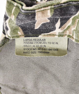 アメリカ軍 タイガーストライプカモパンツ W38