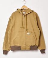 【3色展開】Backers ヘビーコットン ジップアップ パーカー