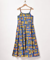 【2色展開】Emerald Motel 総柄 キャミソールワンピース