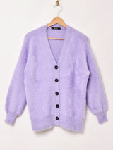 【6色展開】Meridian シャギーニット カーディガン