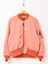 【2色展開】Backers 後染め MA-1 フライトジャケット