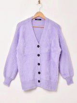 【7色展開】Meridian シャギーニット カーディガン