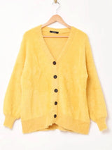 【7色展開】Meridian シャギーニット カーディガン