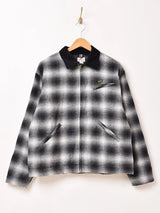 【3色展開】Backers 中綿入り チェック柄 ワークジャケット