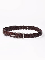 【6色展開】レザー メッシュベルト