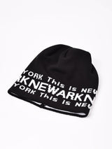 【8色展開】ロゴデザイン ニットキャップ