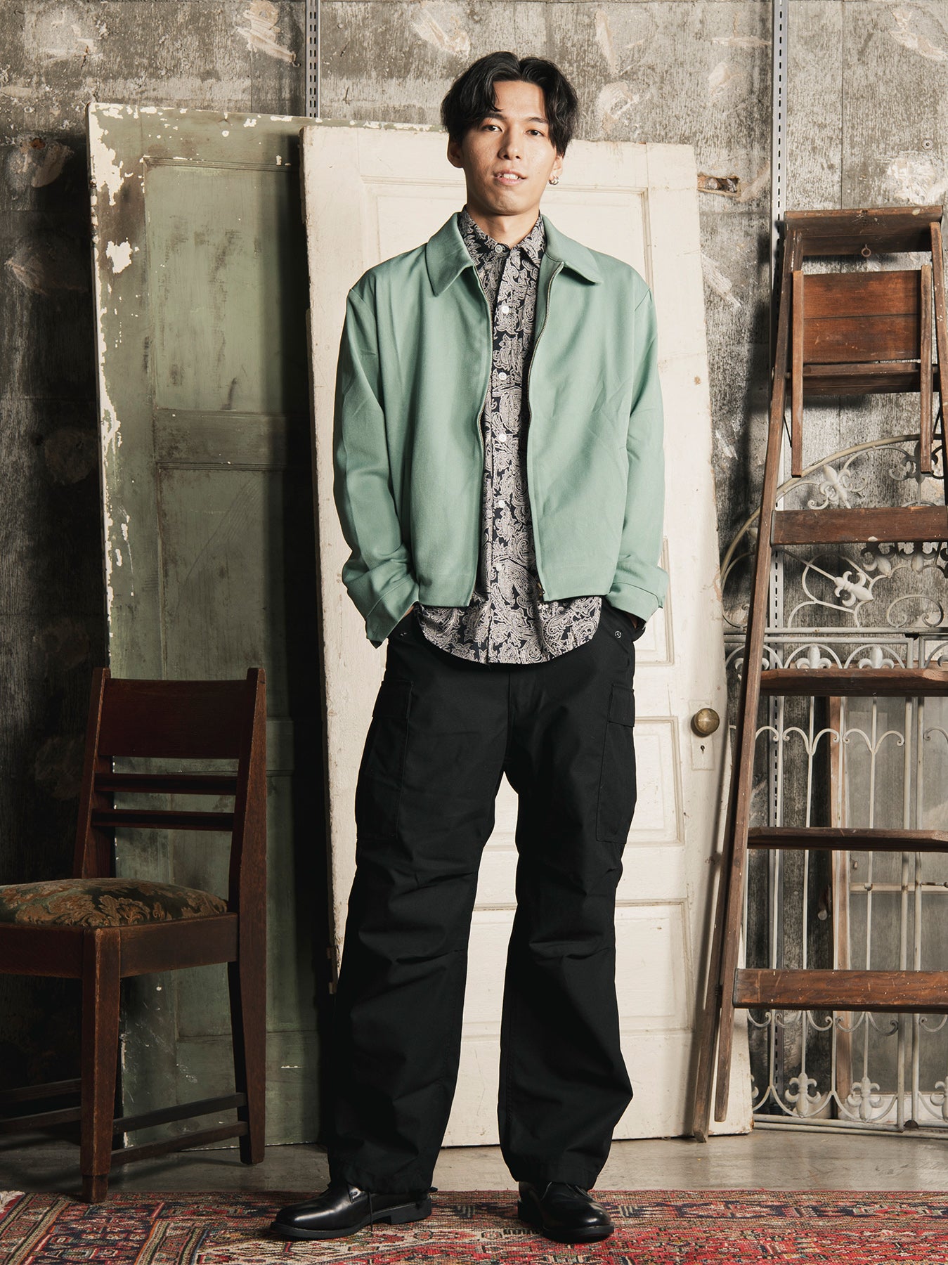 Gabardine jacket – 古着屋Top of the Hillのネット通販サイト