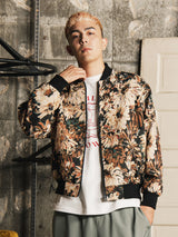 【3色展開】Backers 花柄 ゴブラン ジャケット