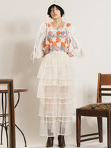 【4色展開】Emerald Motel ヨーヨーキルト ビスチェ