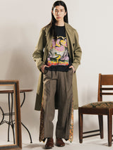 リメイク ドッキングネクタイ フレアパンツ W35