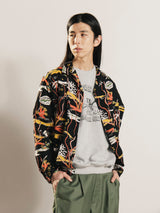 Backers 半袖スウェットシャツ「BLACK POWDER HUNTING」