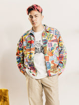 Backers ポップアート柄 プリント ジャケット