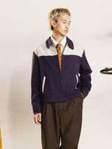 【2色展開】Backers ギャバジャンタイプ カスリ柄 ジャケット