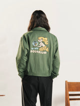 【2色展開】Backers 刺繍入り ジャケット「AQUARIUM」