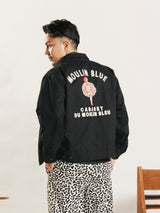 【2色展開】Backers 刺繍入り ジャケット「MOULIN BLUE」