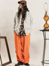 【4色展開】Backers サスペンダー付き スノーカモパンツ