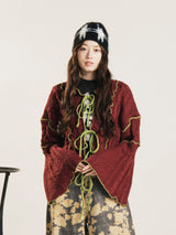 【3色展開】Meridian フレアスリーブ メロウ カーディガン