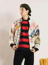 【2色展開】Backers フィードサック×コーデュロイ リバーシブルジャケット