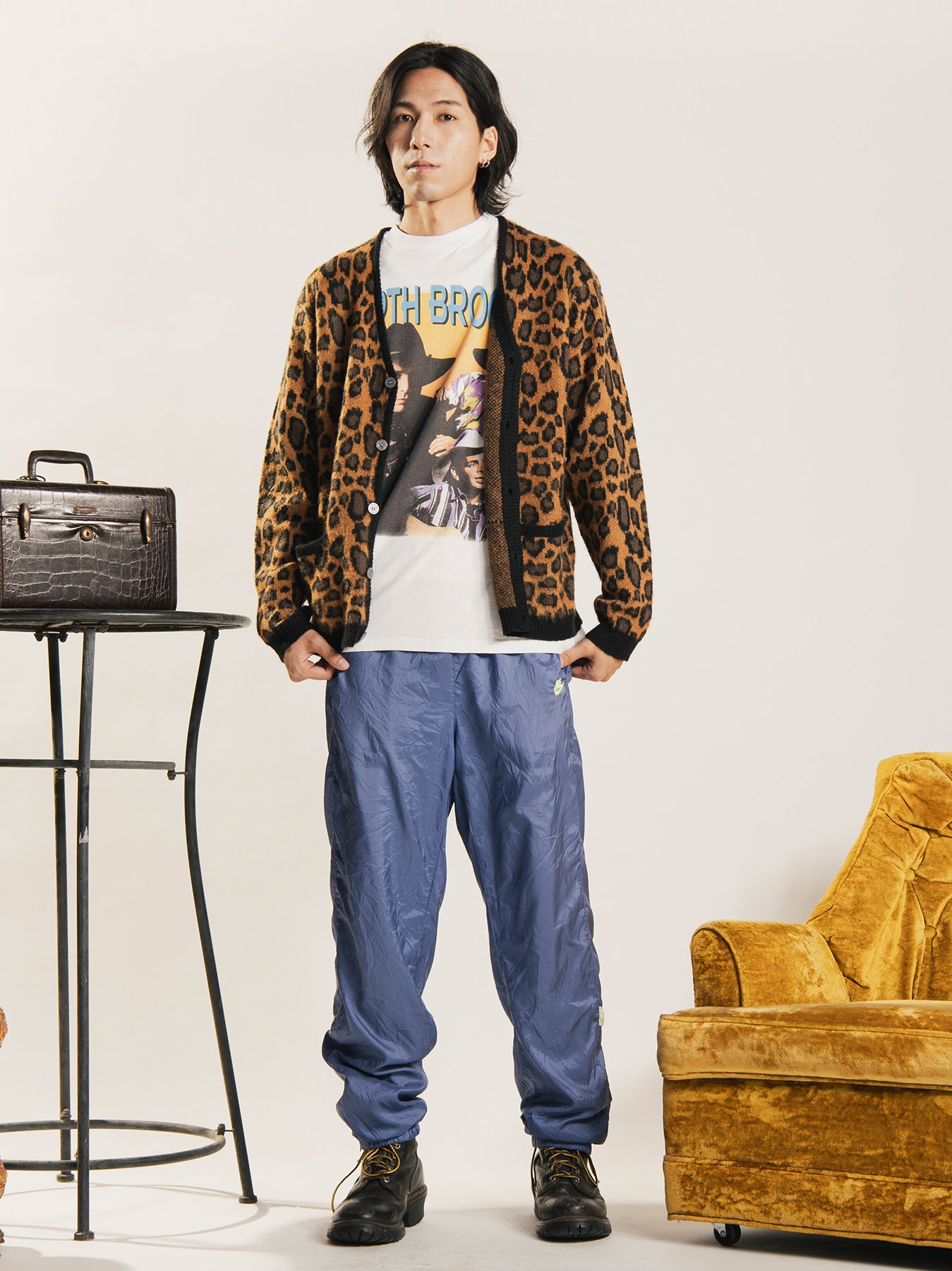 Leopard Cardigan – 古着屋Top of the Hillのネット通販サイト