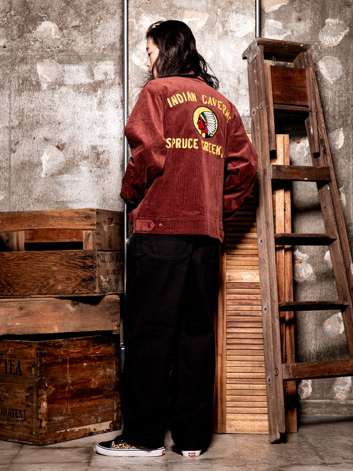 Embroidery Corduroy Jacket – 古着屋Top of the Hillのネット通販サイト