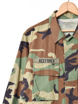 80's アメリカ軍 ウッドランドカモ ジャケット