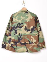 80's アメリカ軍 ウッドランドカモ ジャケット