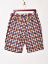 Ralph Lauren チェック柄 ショートパンツ W34