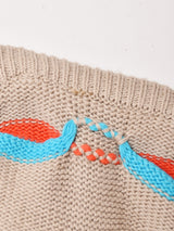 デザイン コットン セーター