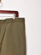 Barbour ストライプ ジョガーパンツ W38