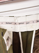 Barbour ストライプ ジョガーパンツ W38