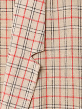 チェック柄 テーラードジャケット