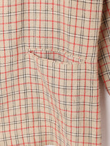 チェック柄 テーラードジャケット