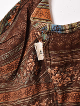 花柄 フロントリボン キャミソールワンピース