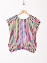 フリンジ タペストリーベスト