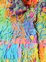 フリンジ ブロックチェック ベスト