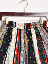 Emerald Motel 花柄 ラッフルスカート