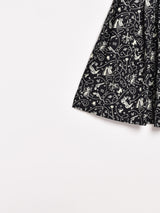 【2色展開】Emerald Motel 総柄 フレアスカート