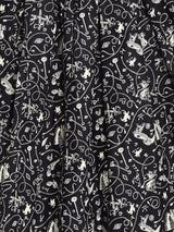 【2色展開】Emerald Motel 総柄 フレアスカート