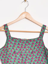 【4色展開】Emerald Motel 総柄 キャミソール ワンピース