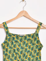 【4色展開】Emerald Motel 総柄 キャミソール ワンピース