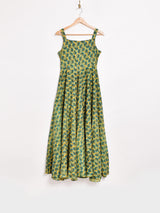 【4色展開】Emerald Motel 総柄 キャミソール ワンピース