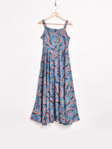 【4色展開】Emerald Motel 総柄 キャミソール ワンピース