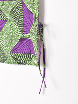 【2色展開】Emerald Motel バティックプリント サイドリボン ノースリーブトップス