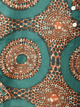 【2色展開】Emerald Motel バティックプリント サイドリボン ノースリーブトップス