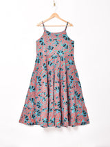 【3色展開】Emerald Motel 総柄 キャミソール ワンピース