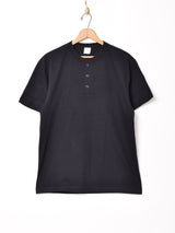 【2色展開】 ヘンリーネック Tシャツ