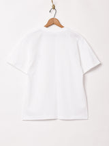 【4色展開】 ワンポイント 刺繍 Tシャツ 「Flower」