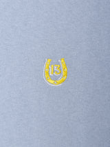 【2色展開】 ワンポイント 刺繍 Tシャツ「Lucky13」