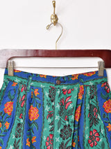 アメリカ製 花柄 ショートパンツ W28