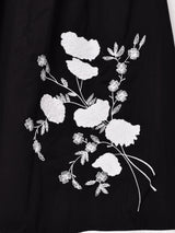 刺繍 半袖 ワンピース